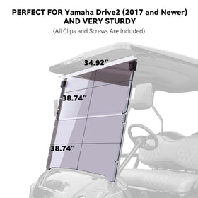 VPAHub Windshield pre-cut dimensions offer precise, stable fit