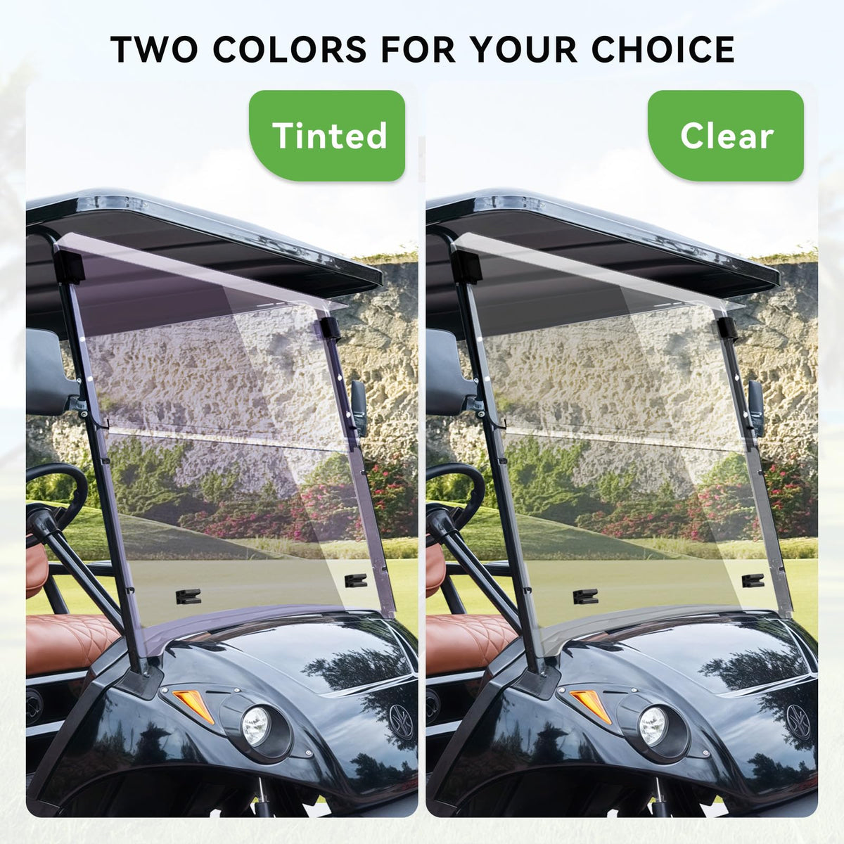 VPAHub Premium acrylic windshield clarity with durable construction