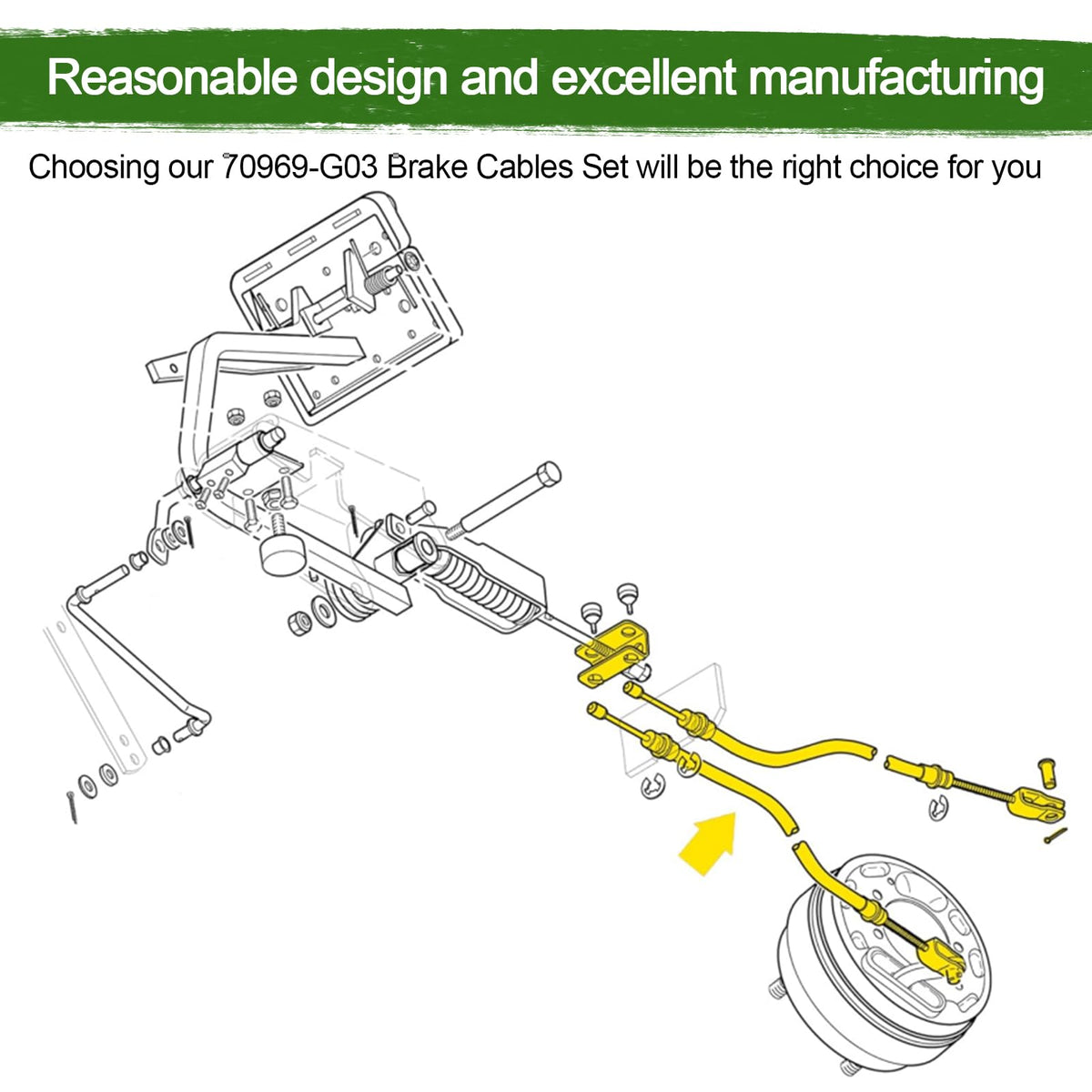 Easy replacement helps refresh brakes with minimal effort
