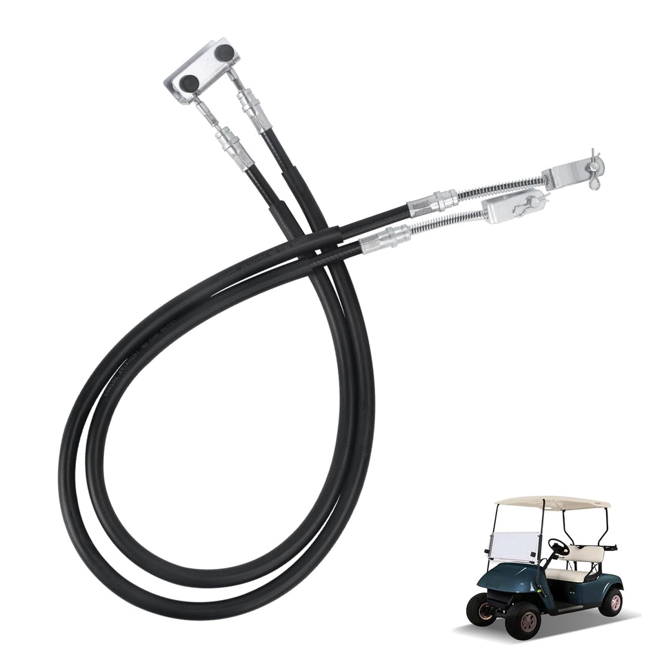 VQQLII golf cart brake cable passenger side 48.42 in for smoother braking
