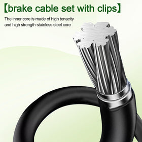 Stainless steel core for durable, wear-resistant braking components