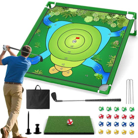 VQRZG Golf Chipping Game backyard set for family fun and quick practice.