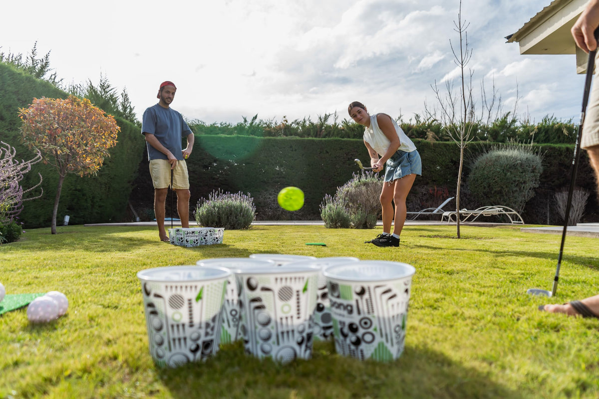 VULCANO SPORTS Par Pong gift pack ideal for golfers.