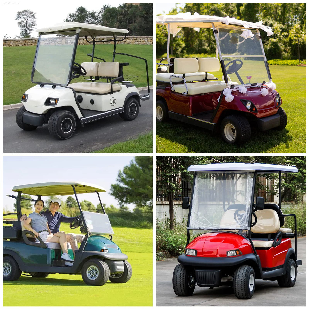 vvavv LED upgrade golf cart packaging contents organized for easy install