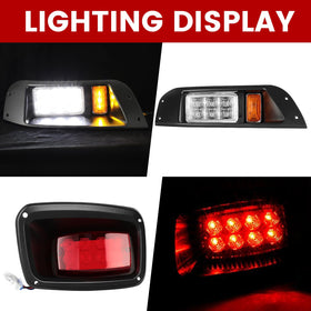 vvavv LED upgrade golf cart taillights enhance rear signaling and safety