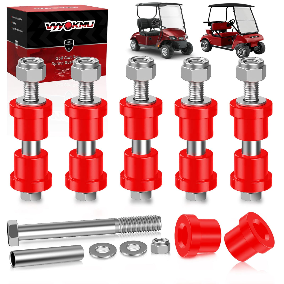 VYYOKMU EZGO TXT spring bushing kit set for rear suspension components