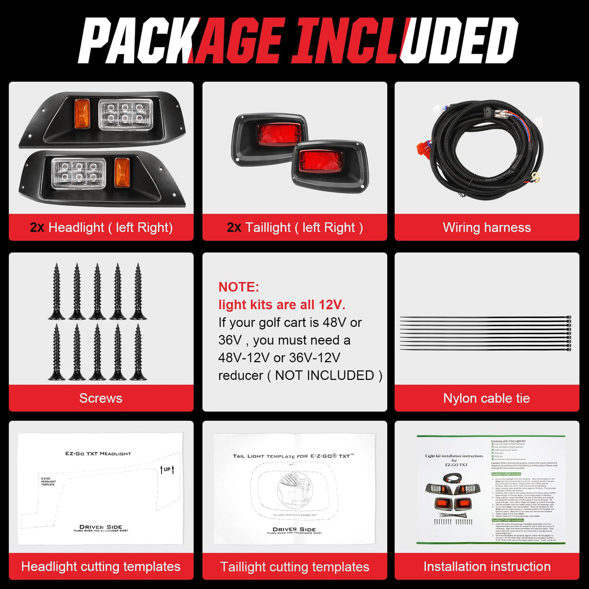 VYYOKMU ABS-built LED unit ensures durability and weather resistance.