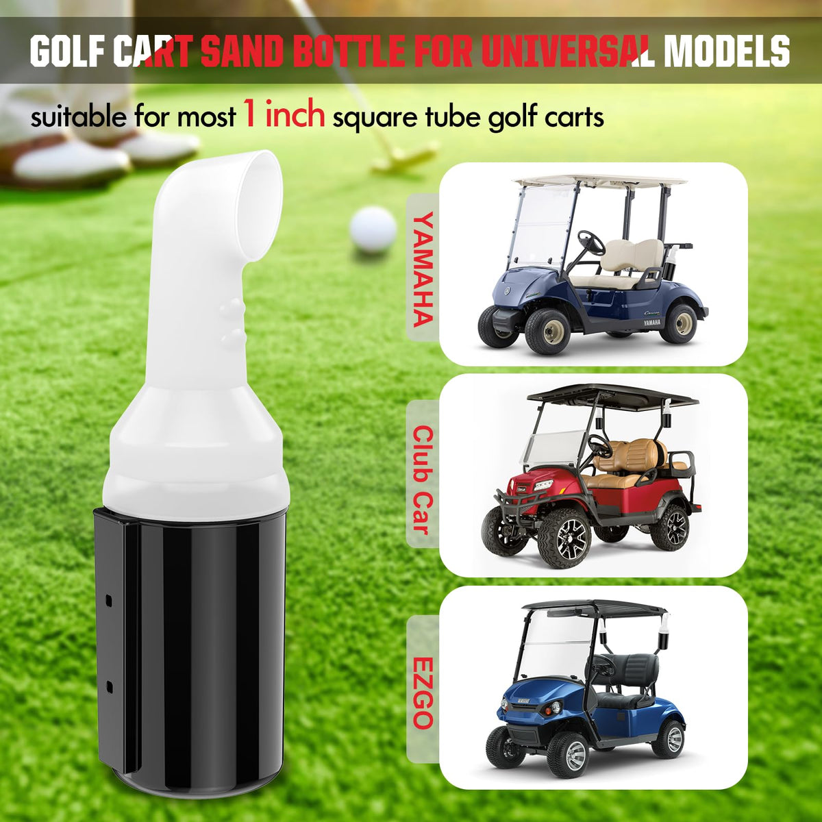 VYYOKMU compatible with Club Car EZGO and YAMAHA golf carts.