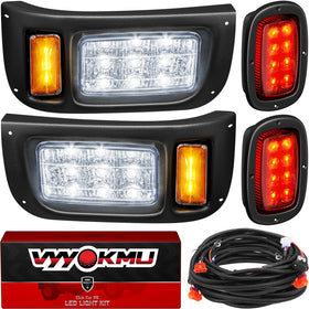 VYYOKMU golf cart headlight left improves night visibility for Club Car DS.