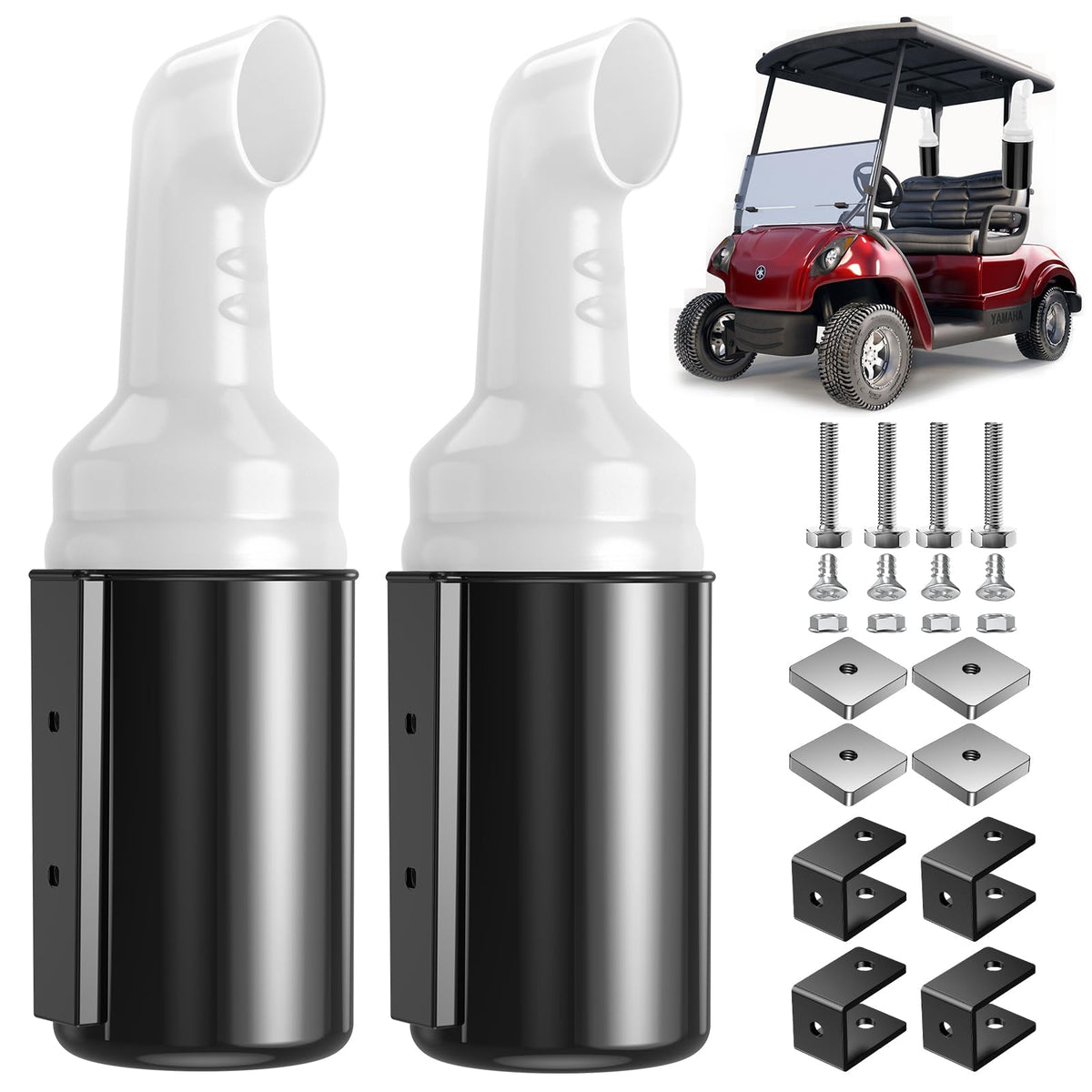 VYYOKMU golf sand bottle 2-pack with 35 oz capacity for quick divot fills.