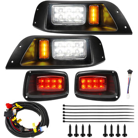 VYYOKMU LED headlight for EZGO TXT left improves night visibility for safer driving.
