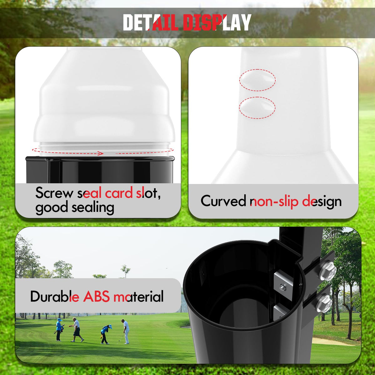 VYYOKMU no-drill design allows easy, damage-free mounting.