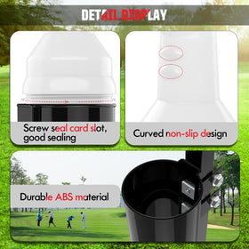 VYYOKMU no-drill design allows easy, damage-free mounting.