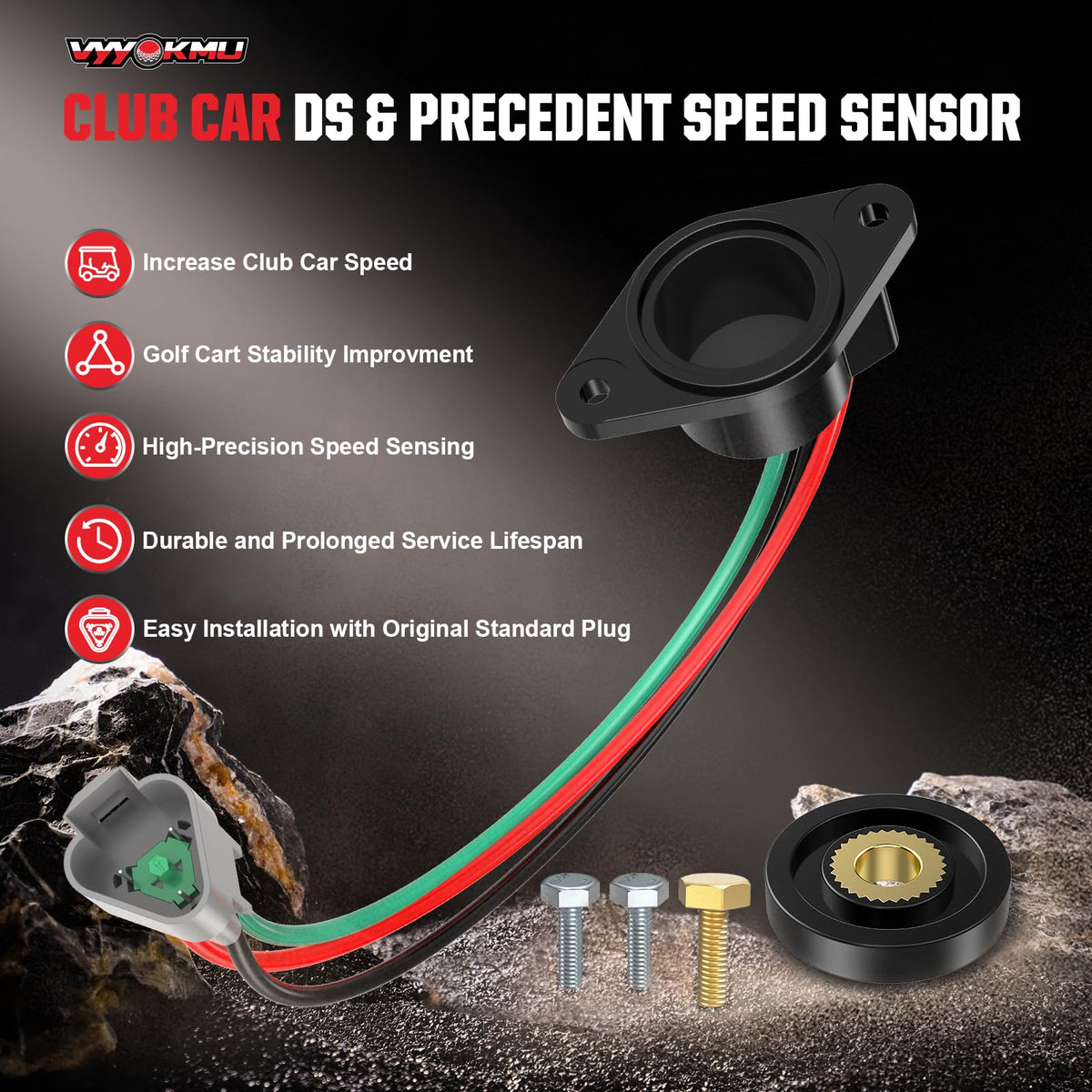 VYYOKMU upgraded magnet assembly aligned for speed gains