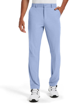 Vytroon mens golf pants front view highlighting streamlined fit and all-day stretch.
