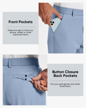 Vytroon pants quick-dry fabric for after-wash freshness