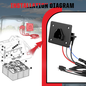 VYYOKMU three prong connector supports fast, stable charging.
