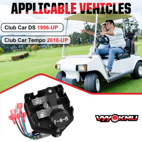 VYYOKMU Club Car DS switch assembly in hand highlights quick replacement potential