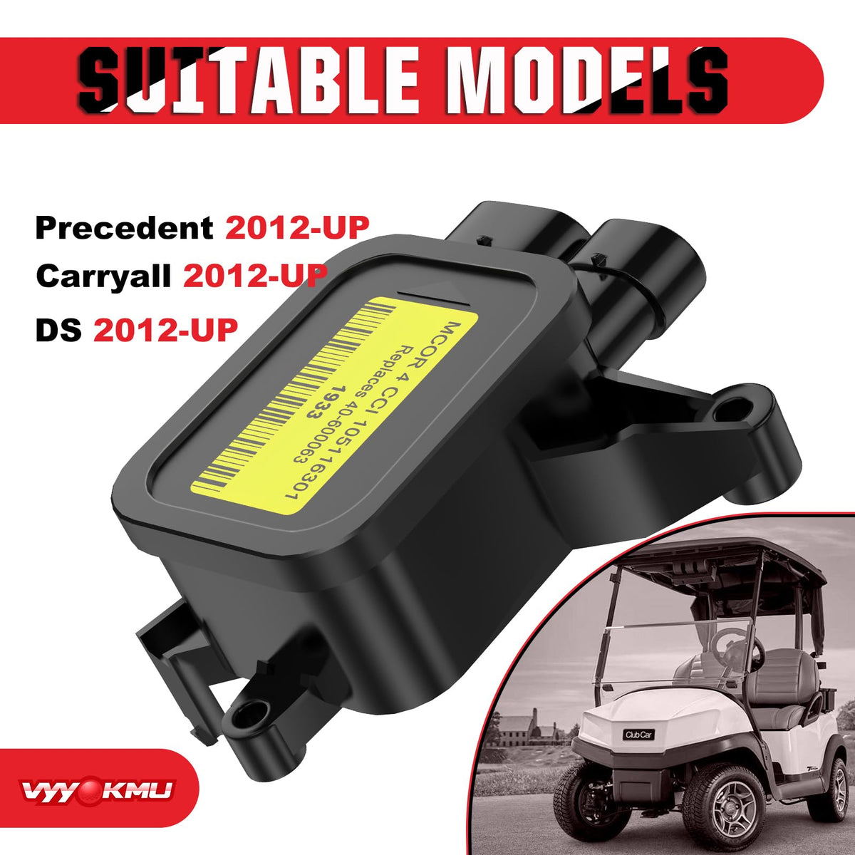 VYYOKMU MCOR4 internal circuitry highlights adaptive technology for golf carts
