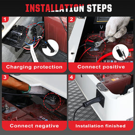 VYYOKMU DC cord included for easy plug and play installation.