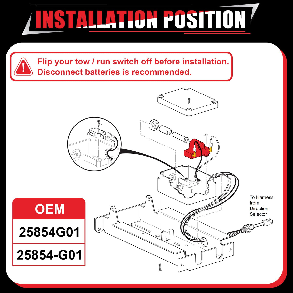 VYYOKMU throttle sensor works with DCS and PDS controllers for flexible installs.