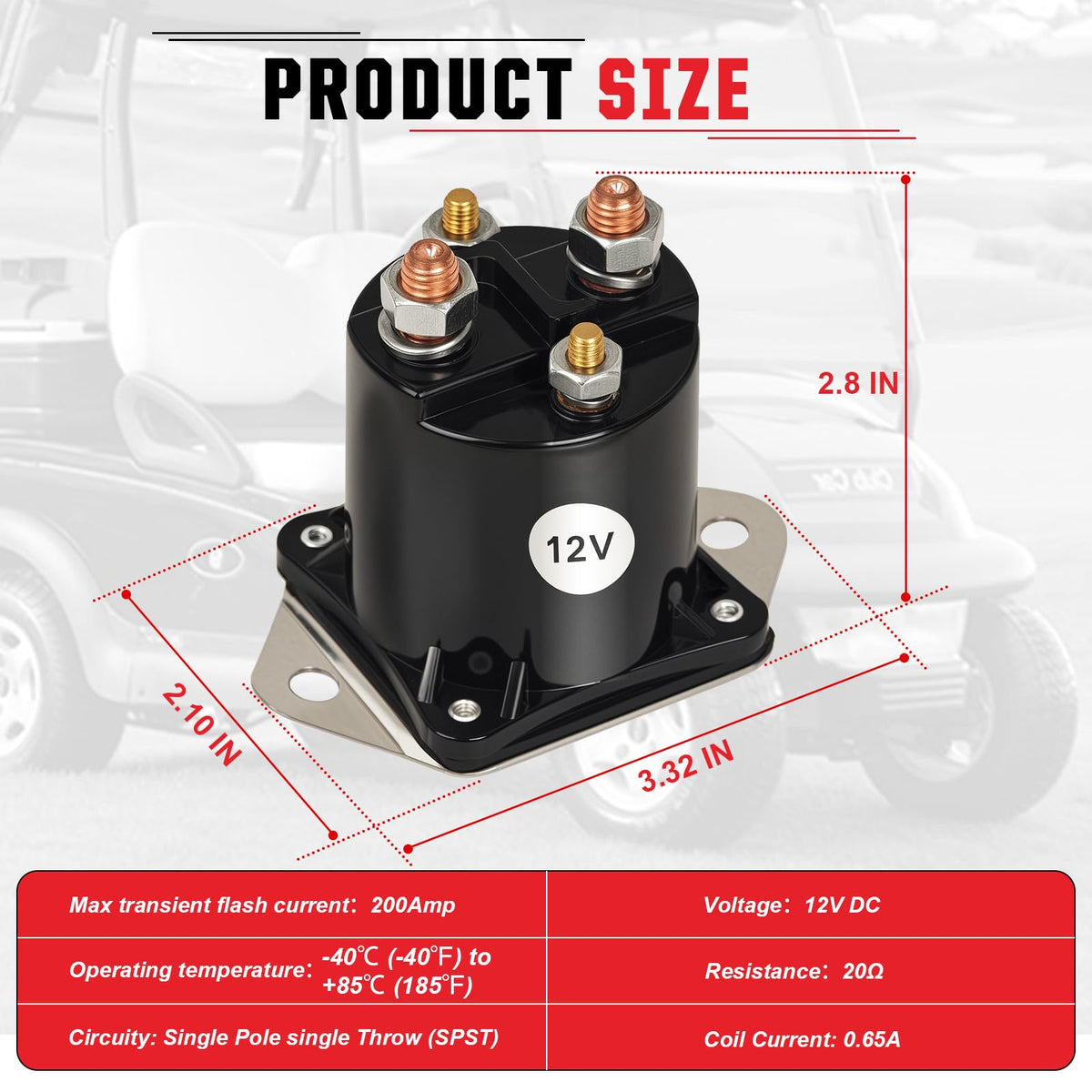 VYYOKMU DS and Precedent compatibility focus for versatile golf carts.