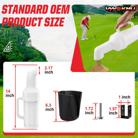 VYYOKMU ergonomic handle for comfortable carrying