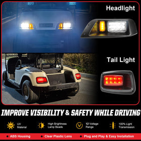 VYYOKMU EZGO headlight right beam for better night clarity