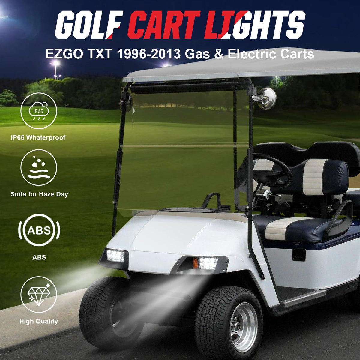 VYYOKMU EZGO taillight right signaling rear visibility