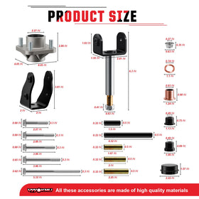 VYYOKMU OEM replacement compatibility with multiple part numbers.