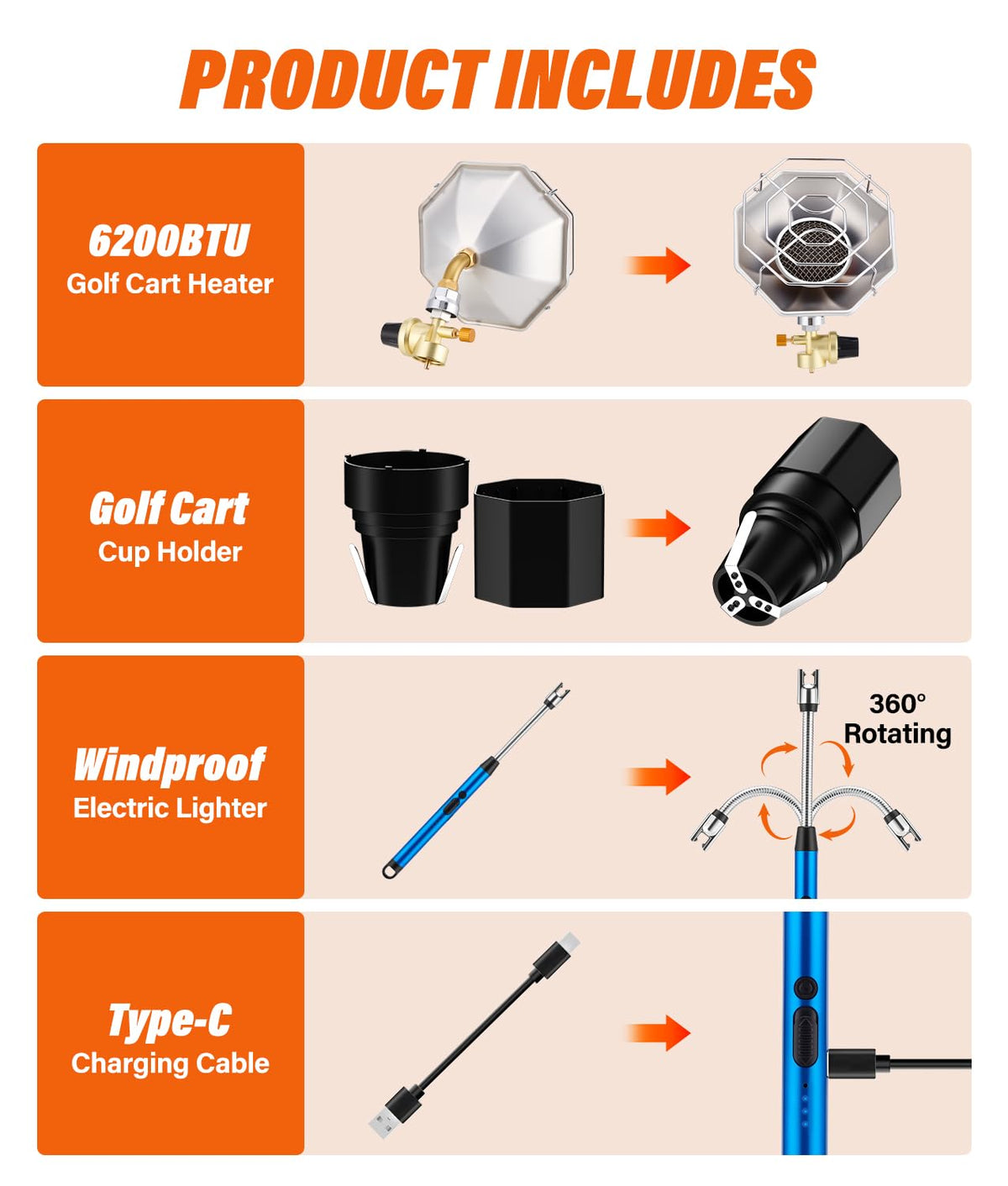 WADEO brass connecting parts create durable, secure propane connections