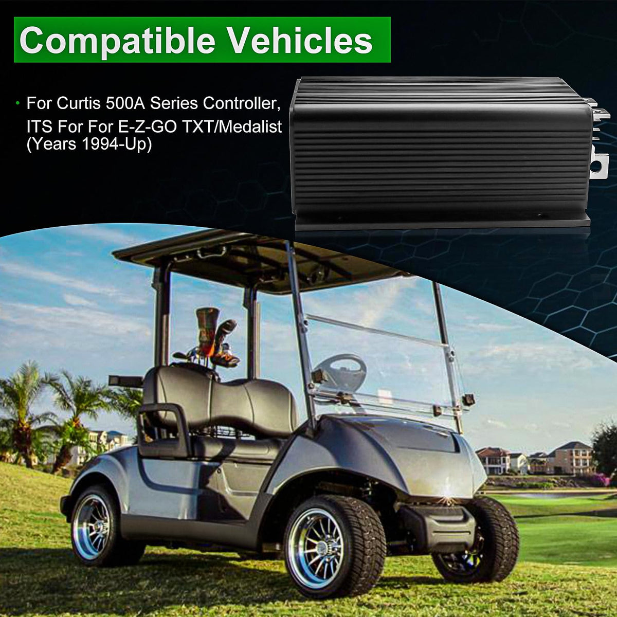 Effortless upgrade for 36V systems with a 500A ITS controller.