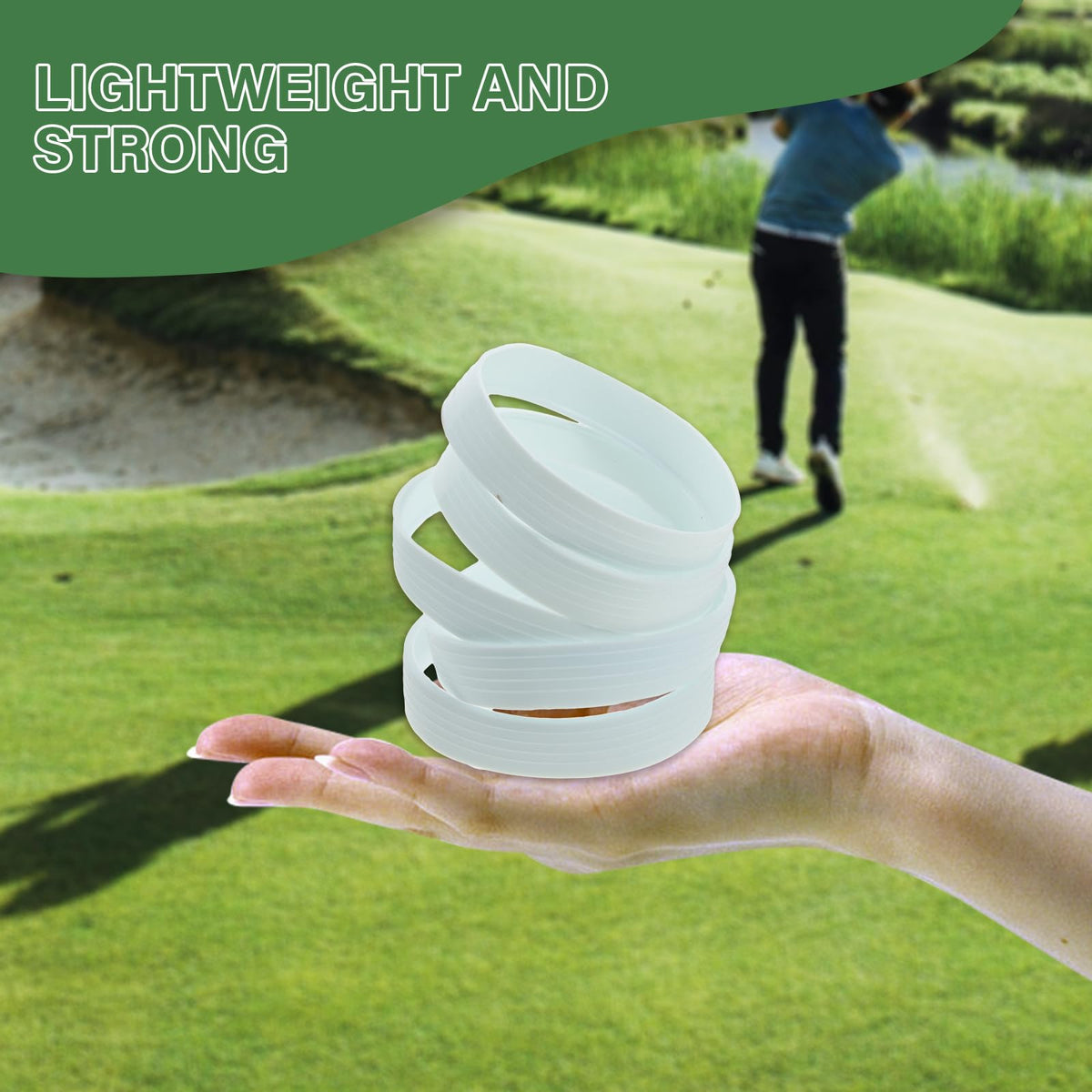 Wakauto PP material hole ring delivers durable, lightweight hole protection for outdoor greens