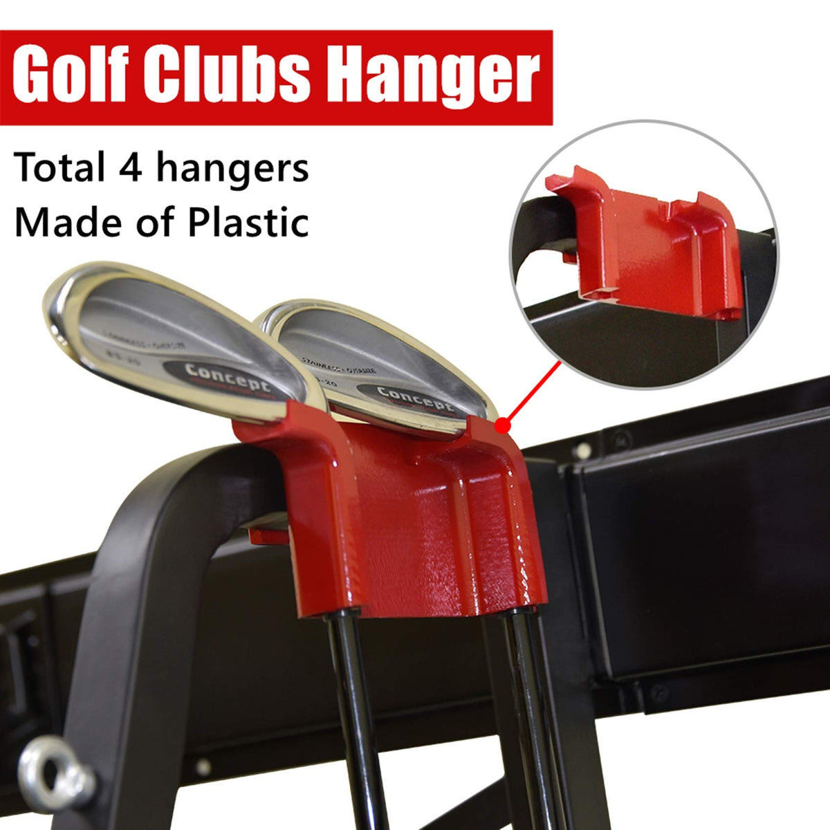 WALMANN durable steel with black finish resists scratches.