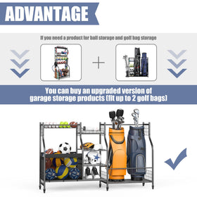 WALMANN gear-off-ground storage elevates garage cleanliness