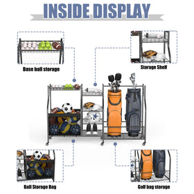 WALMANN open access gear compartments for quick find