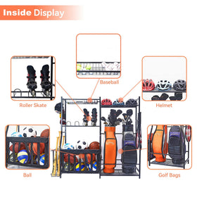 WALMANN toy and sports gear bins illustrate versatile storage for garage.