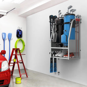 WALMANN installation with included hardware for quick wall mounting.