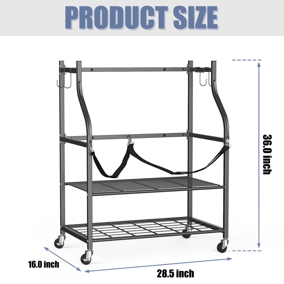 WALMANN hardware included for secure wall installation.