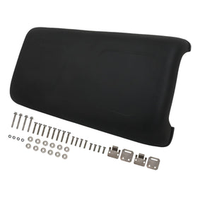 waltyotur black front seat bottom cushion for Club Car DS, comfortable replacement.