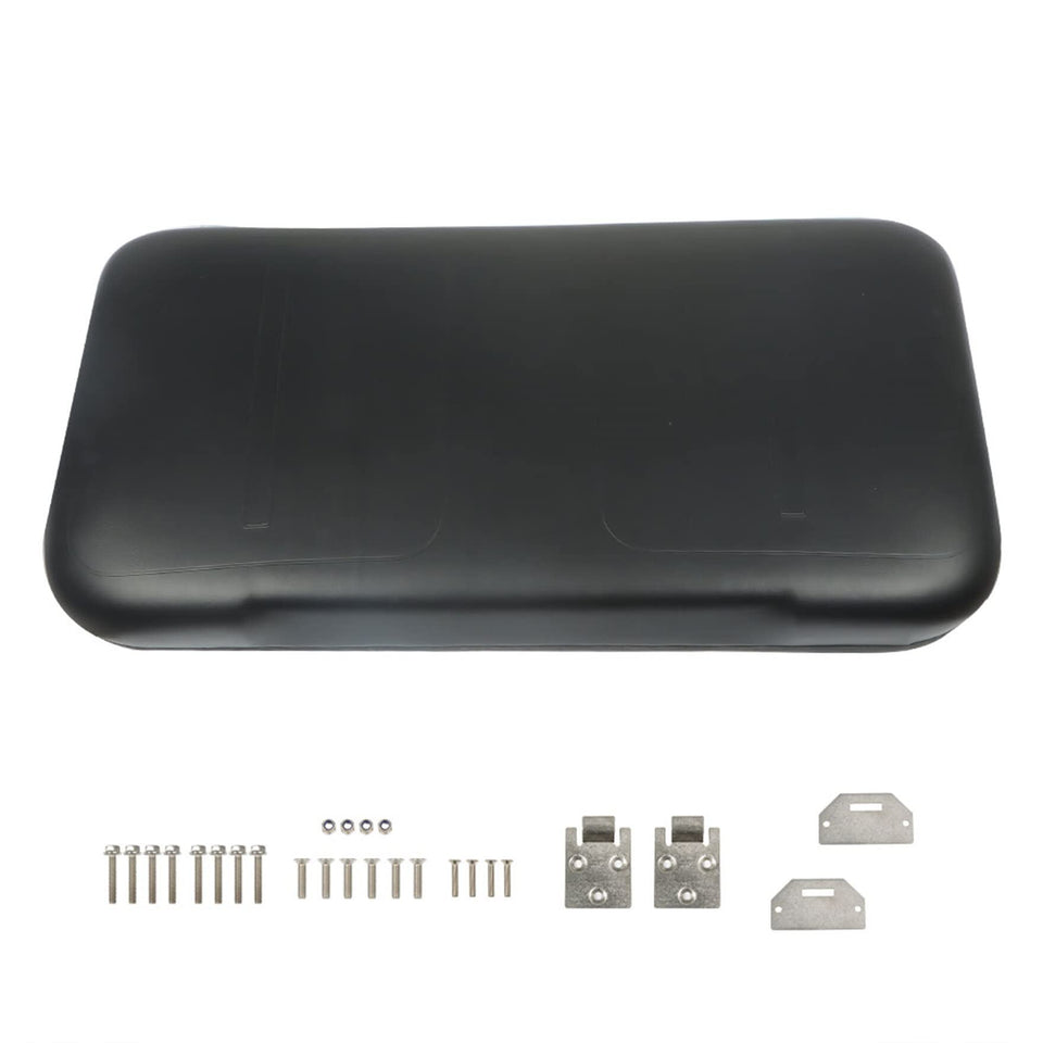 Waltyotur black front seat bottom for EZGO Medalist TXT provides a snug, durable fit.