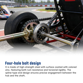 Waltyotur chain 530-74 section ensures reliable power transfer