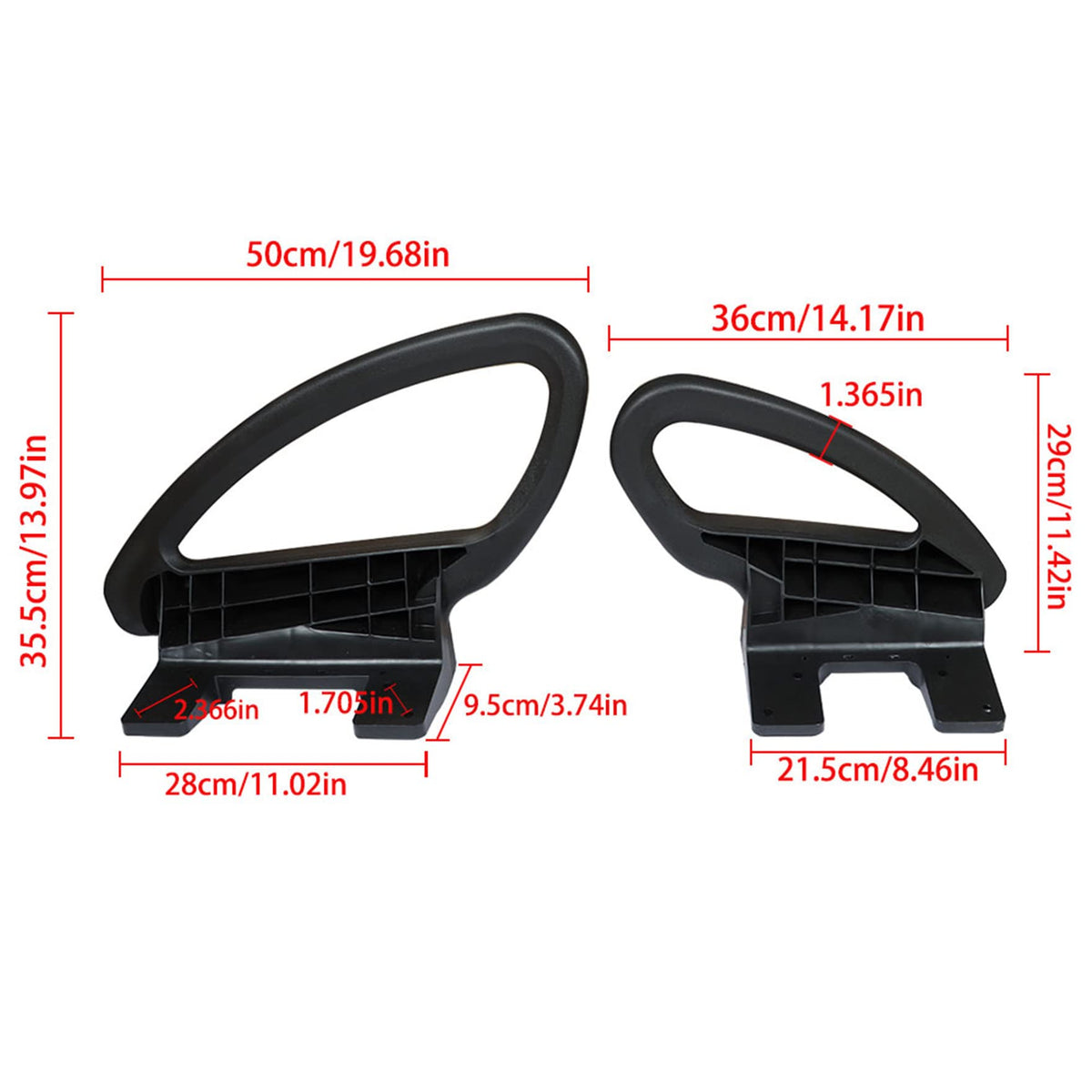 Waltyotur restraint kit includes hinges and hardware for quick, tool-light installation.