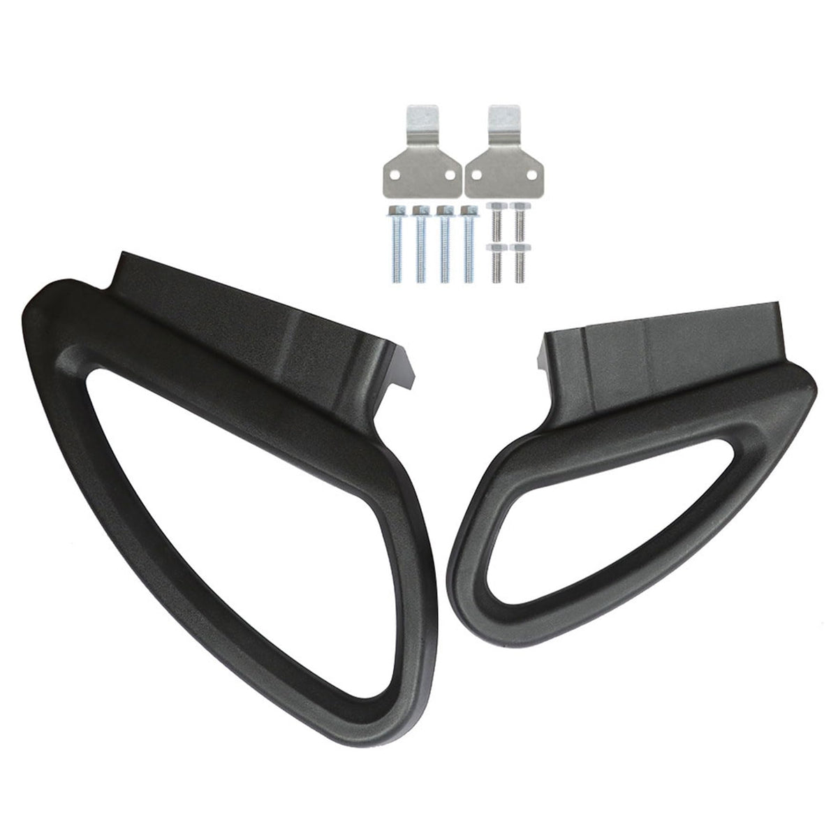 Package-ready kit with hardware for straightforward assembly.