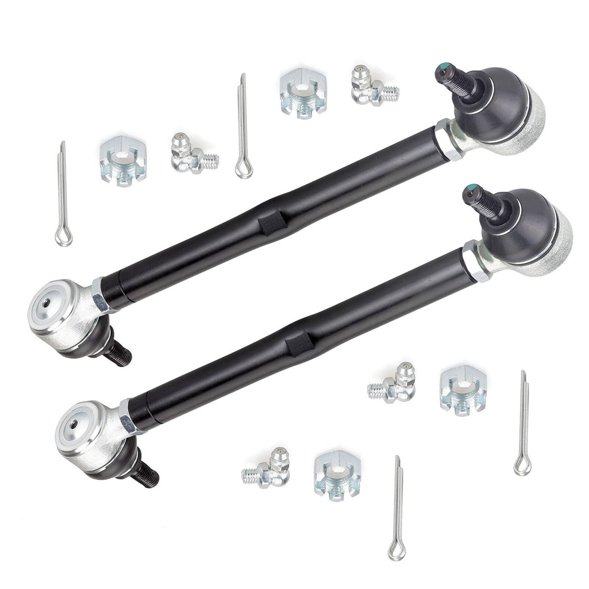 Waltyotur golf cart steering tie rod end and shaft replacement for EZGO TXT Medalist 1994-2001, improves steering reliability
