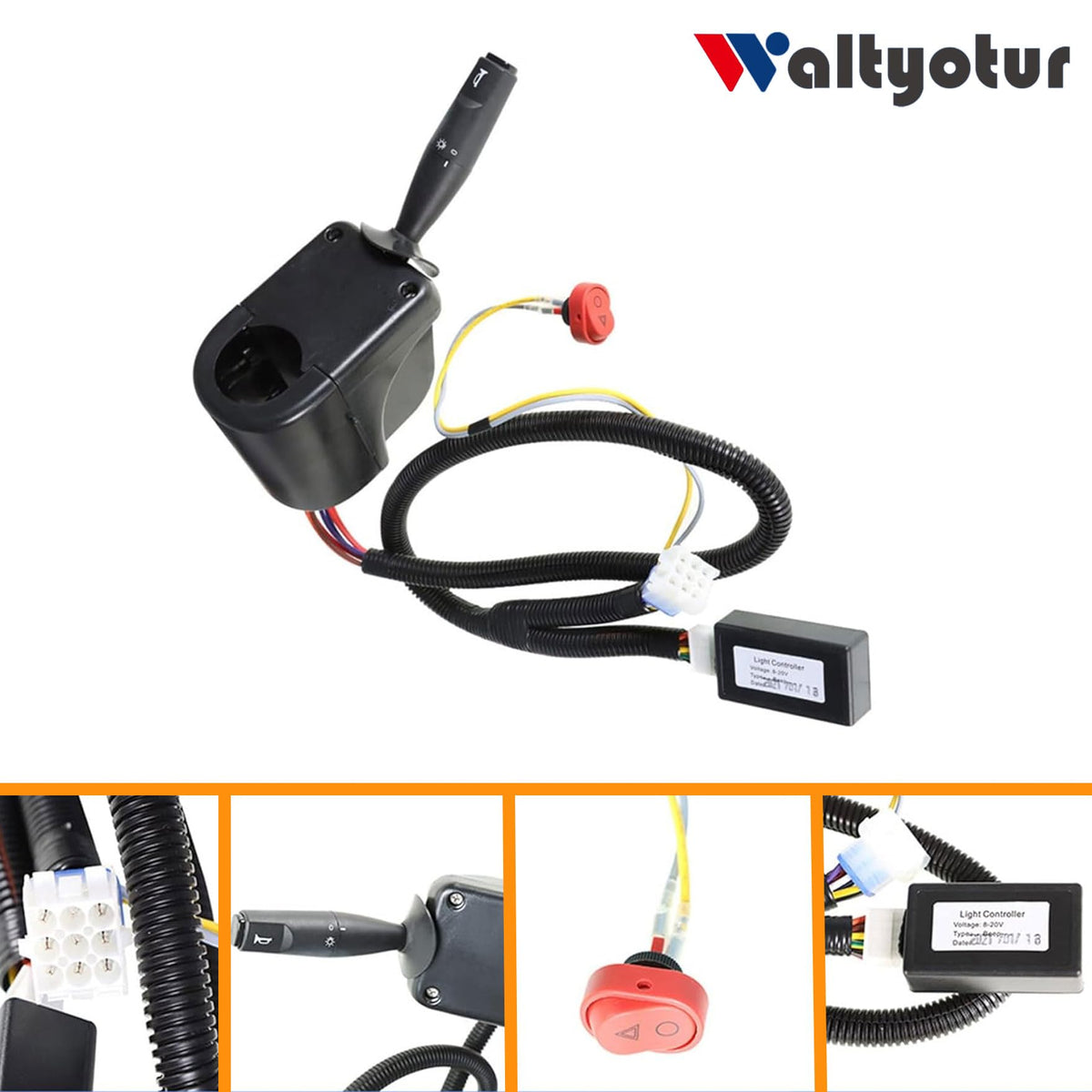 Waltyotur horn switch bundle provides audible alert options