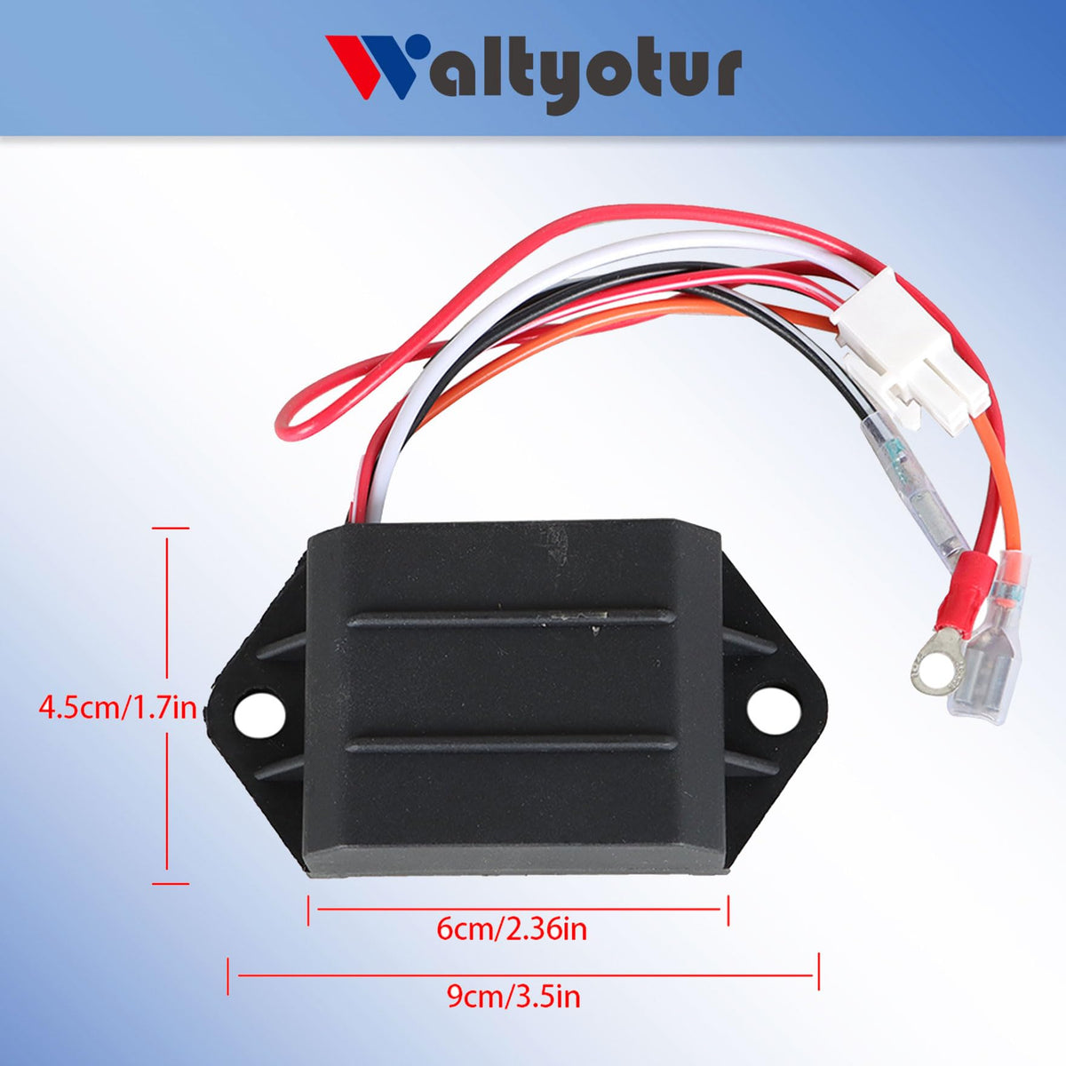 waltyotur ignition kit includes CDI ignitor for easy swap