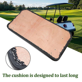 Waltyotur molded PU cushion delivers long-lasting support during golf-cart trips.