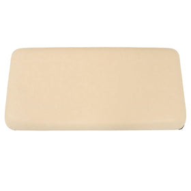 Waltyotur beige cushion showing predrilled holes for easy installation.