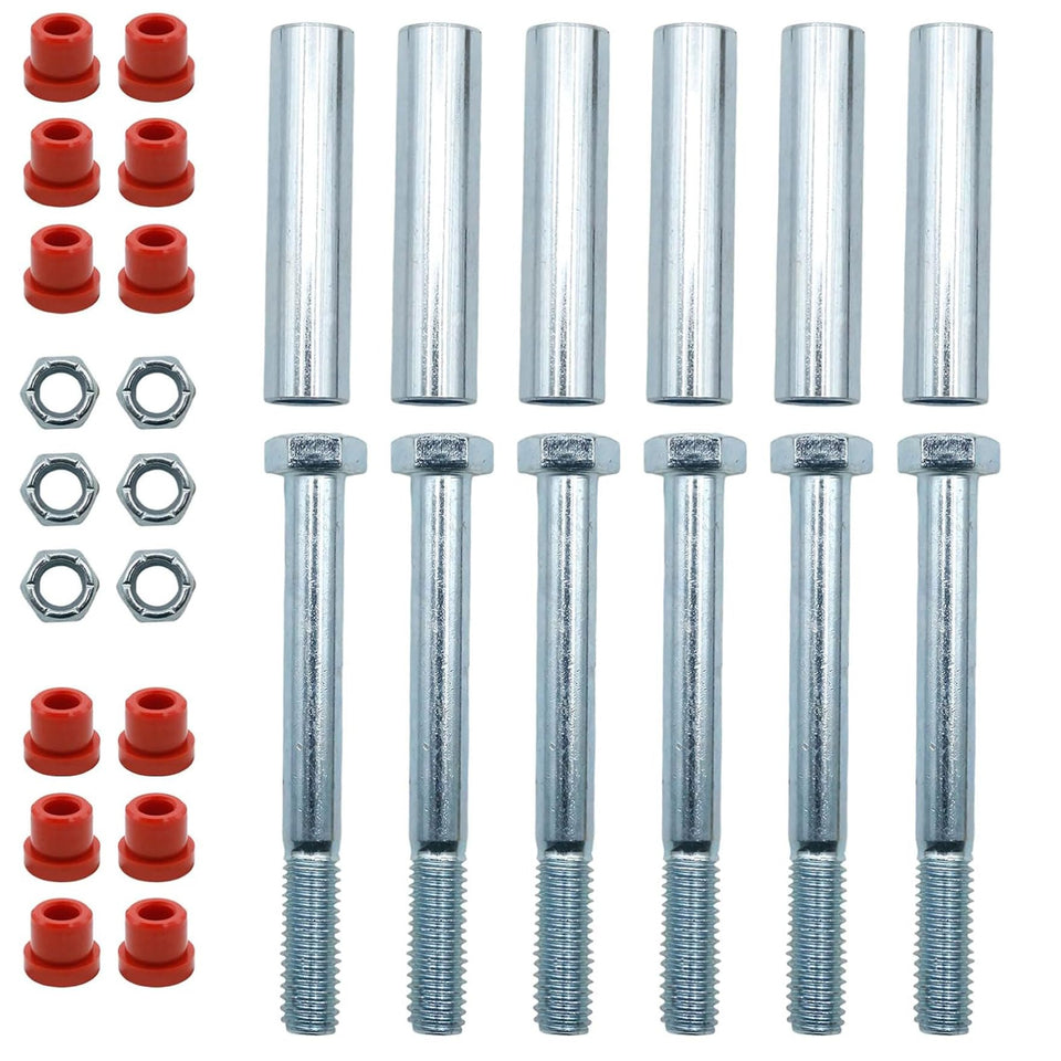 waltyotur rear leaf bushing kit for EZGO TXT and Club Car DS improving ride quality and durability